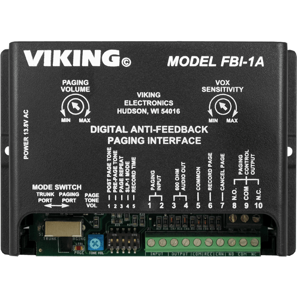 Fbi Interface FBI-1A - Viking Electronics, Inc.